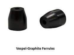 Thermo Scientific&trade;&nbsp;Graphite/Vespel Ferrel with No Hole