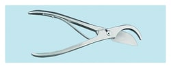 Epredia™ Shandon™ Rib Shears, Curved, Locked, Separates at Pivot, 9 in. (22.9cm)