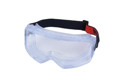 3M&trade;&nbsp;GoggleGear&trade; Protective Goggle 3000 Series, PVC Shroud, Clear Scotchgard&trade; AF Lens, Premium Cloth Strap
