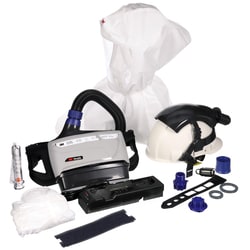 3M™ Versaflo™ Industrial Helmet with Hood Powered Air Respirator Kit, TR-600-IHK