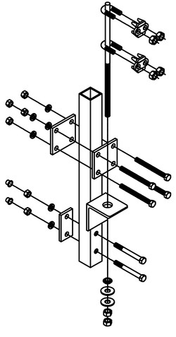3M DBI-SALA Lad-Saf Bracket:Personal Protective Equipment:Fall Protection
