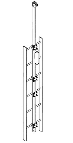 3M DBI-SALA Lad-Saf Bracket:Personal Protective Equipment:Fall Protection