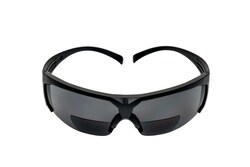 3M SecureFit 600 Series Protective Eyewear with +2.0 Diopter Lens Tint: