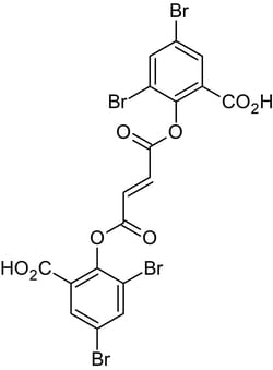 Abcam&nbsp;Bis(3,5-dibromosalicyl) Fumarate, Hemoglobin Acylating Agent, 671.9 Da, 5 g