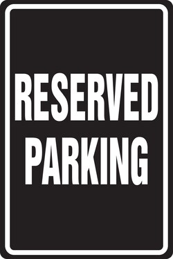 Accuform Signs&nbsp;Reserved Parking Sign