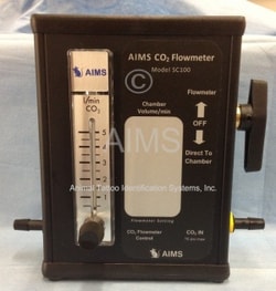 AIMS CO2 Flowmeters: Model XL900 Flow rate: 3 to 25L/min.:Flow Analysis,