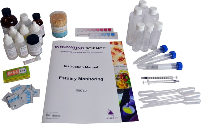 Innovating Science Estuary Monitoring Water Testing Kit Class Size: 30 ...