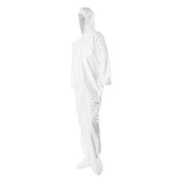 AlphaProTech&nbsp;NuTech&trade; Coveralls with Hood and Attached SureGrip&trade; Boots