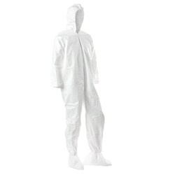 AlphaProTech&nbsp;NuTech&trade; Coveralls with Hood and Attached SureGrip&trade; Boots