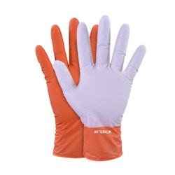 AMMEX CORPORATION Gloveworks Ultra Flock Lined RDT Orange Nitrile PF Ind Gloves 2X-Large | Buy Online | AMMEX CORPORATION | Fisher Scientific