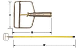 Ampco Mop Holder Handle Only