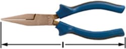 Ampco Flat Nose Pliers with Grips