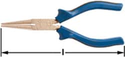 Ampco Round Nose Pliers with Grips