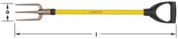 Ampco 3- Tined Guncotton Fork with Fiberglass Handle