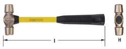 Ampco 11 in. Double Face Machinists' Hammer