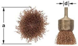 Ampco Crimped Wire End Brush