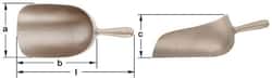 Ampco Large Sugar Scoop