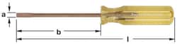 Ampco Cabinet-Tip Screwdriver
