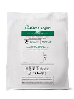Ansell&nbsp;BioClean&trade; Legion BLA3 Latex Cleanroom Gloves