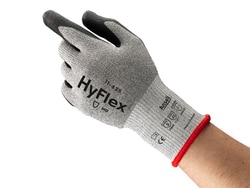 Ansell&nbsp;HyFlex&trade; 11-435 Cut-Resistant Glove, Palm Coated Polyurethane and Nitrile