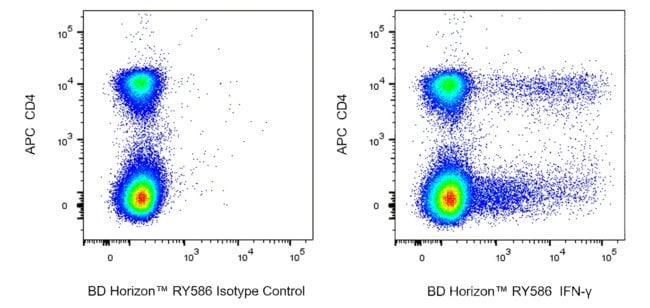 IFN- Rat anti-Mouse, RY586, Clone: XMG1.2, BD Horizon 25 μg; RY586