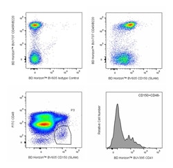 CD150 (SLAM) Rat anti-Mouse, BV 605, Clone: Q38-480, BD Horizon 50 &mu;g;