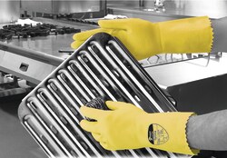 BM Polyco Optima Rubber Gloves 8, 8.5 | Buy Online | BM Polyco&trade; | Fisher Scientific