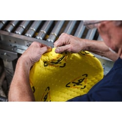 Brady SPC Absorbents BrightSorb High Visibility Safety Heavyweight Absorbent