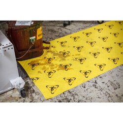 Brady SPC Absorbents BrightSorb High Visibility Safety Heavyweight Absorbent