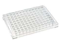 Bio Plas PermaFrame 96-Well Semi-Skirt PCR Plate with Clear Wells