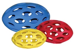 Bio-Serv™ Squeeze'N Toss Footballs, Certified