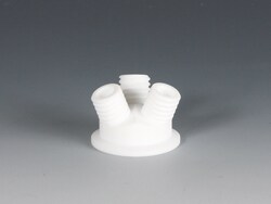 Bohlender BOLA Multiple Distributor Tri-clamp with 3 x GL 18 Threads 50.5 mm | Buy Online | Bohlender&trade; | Fisher Scientific