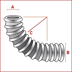 Bohlender BOLA PFA Corrugated Tubing 19.8 mm | Buy Online | Bohlender&trade; | Fisher Scientific