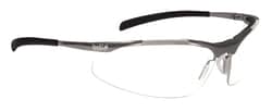 Bollé Safety Contour Metal Safety Glasses Lens tint: Clear, Lens coating: