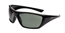 Bollé Safety Hustler Safety Glasses Lens tint: Smoke, Lens type: UVA and