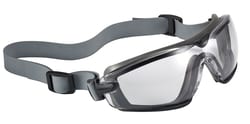Bollé Safety Cobra TPR Safety Goggles Lens tint: Clear, Lens type: UVA/UVB,