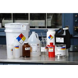 Brady™ All Weather Permanent Adhesive Vinyl Right-To-Know Labels for GlobalMark Printer