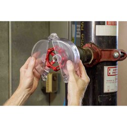 Brady&trade;&nbsp;Clear Gate Valve Lockout