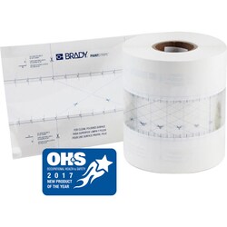 Brady&trade;&nbsp;PaintStripe&trade; Polypropylene Floor Marking Stencils