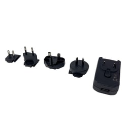 Code Corporation™ Code International Power Supply USB with US/EU/UK/AU Adapter Clips