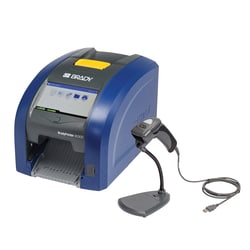 Brady™ i5300 Industrial Label Printer with BWS PWID Software and CR1500 Scanner Kit