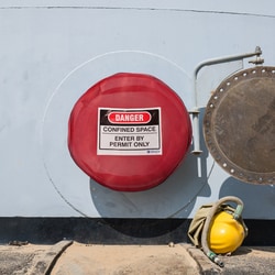 Brady™ Elastic Confined Space Cover