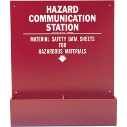 Brady Hazard Communication Station Hazard Communication Station:Support