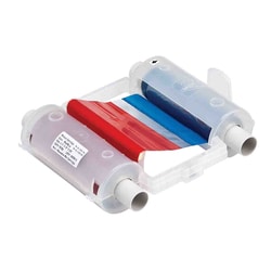 Brady™ GlobalMark™ Series Printer Ribbon - R4400 Resin, Blue/Red