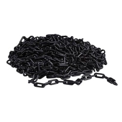 Brady™ Bradylink Warning Post System Accessory - Stanchion Chain, Black, 2 in.