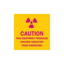 Brady™ Radiation & Laser Label - Self-Sticking Polyester