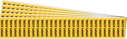 Brady™ Isopropyl Alcohol Pipe Marker, Style 28