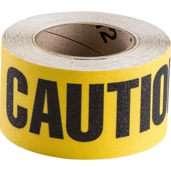 Brady™ Hazard Marking Anti-Skid Tape Roll - Anti-Skid Laminated Vinyl, CAUTION, Black on Yellow