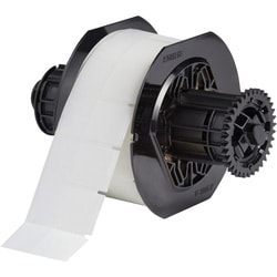 Brady™ BBP™33 Series Self-Laminating Polyester Labels - Clear/White