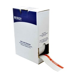 Brady ToughWash Metal Detectable, Washdown Resistant Labels with ANSI Header
